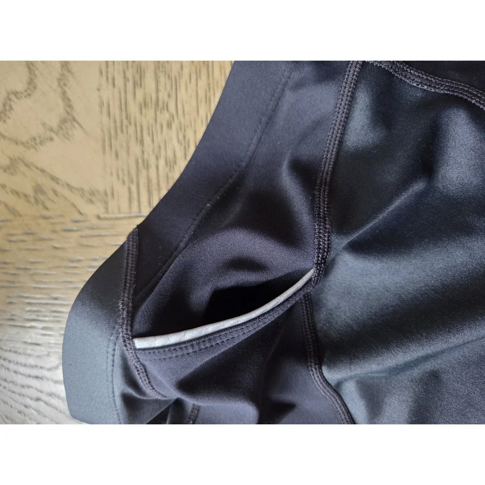 Nike triathlon shorts Mens Black Size Large Cycling Running Compression Shorts
